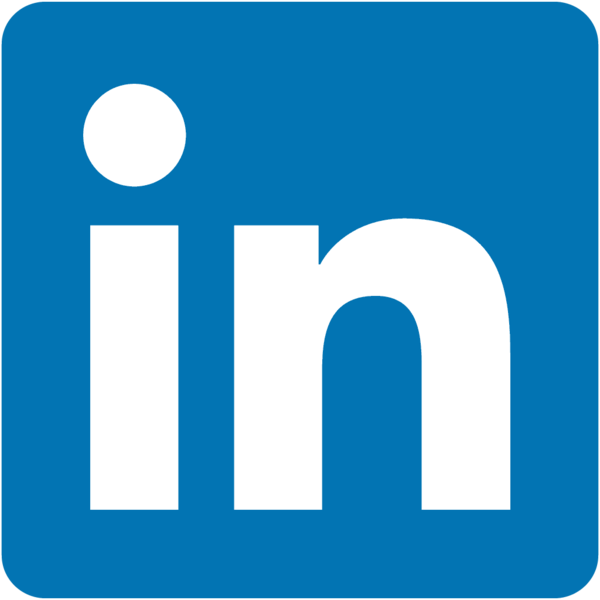 the LinkedIn Logo, links to Olivia's LinkedIn profile